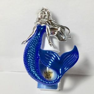 Bath Body Works Accents Mermaid Wallflower Nightlight Plug